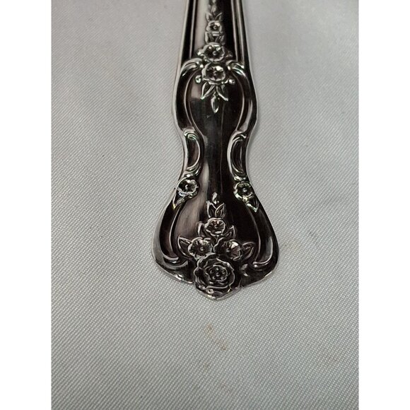 VTG 1950’s WM Rogers Co. Extra Plate Magnolia 53  Piece Silverware & Serving Set - Picture 12 of 12